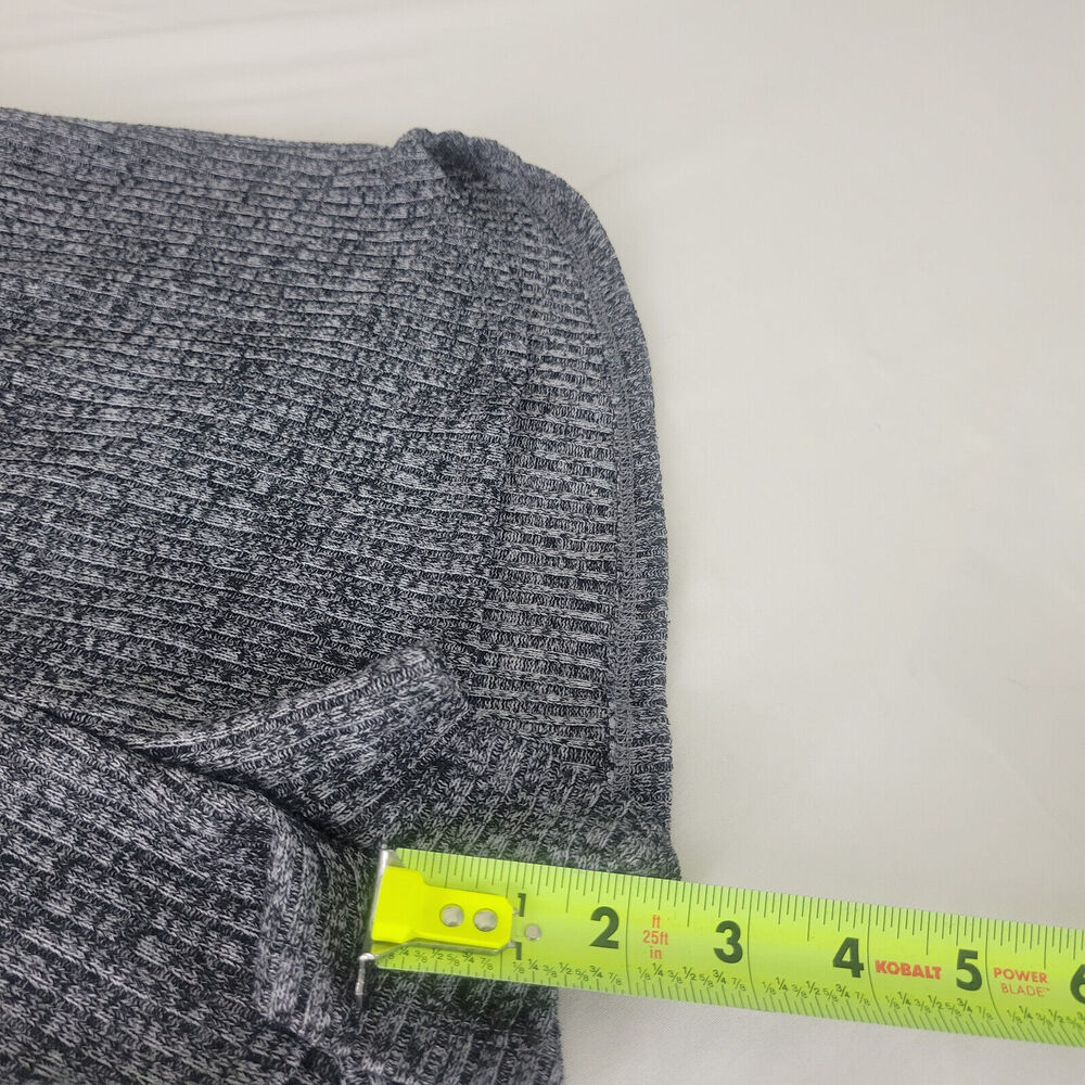 SHEIN Gray Ribbed Knit Drawstring Lounge Shorts - Picture 6 of 11